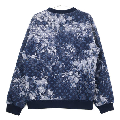 LOUIS VUITTON HKY09WZME Tapestry Sweatshirt Blue Size M