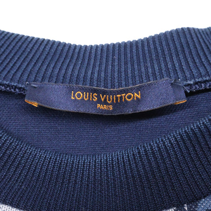 LOUIS VUITTON HKY09WZME Tapestry Sweatshirt Blue Size M