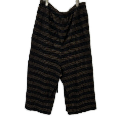 LOEWE Linen Striped Drawstring Easy Pants Size M