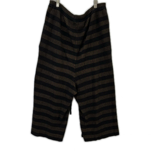 LOEWE Linen Striped Drawstring Easy Pants Size M