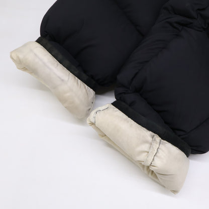 MONCLER WILMS Black Down Jacket w/ Removable Hood Size 4