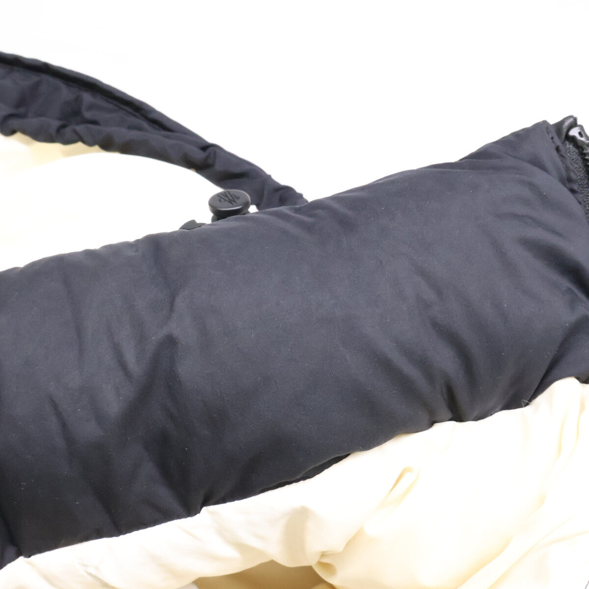 MONCLER WILMS Black Down Jacket w/ Removable Hood Size 4