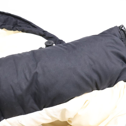 MONCLER WILMS Black Down Jacket w/ Removable Hood Size 4