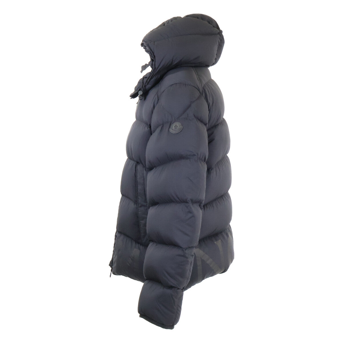 MONCLER WILMS Black Down Jacket w/ Removable Hood Size 4