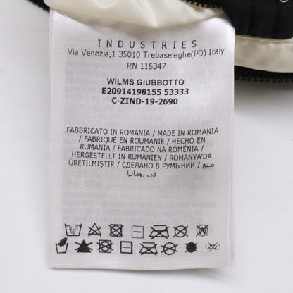 MONCLER WILMS Black Down Jacket w/ Removable Hood Size 4