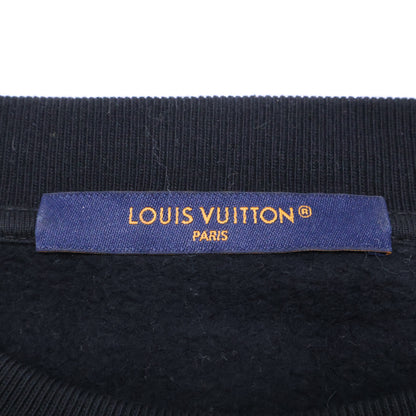 LOUIS VUITTON 23' Logo Graphic Sweatshirt Black Size S