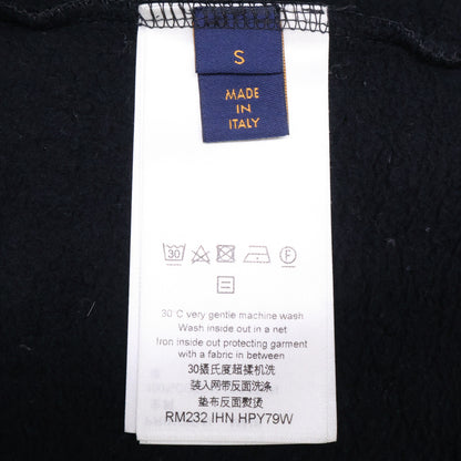 LOUIS VUITTON 23' Logo Graphic Sweatshirt Black Size S