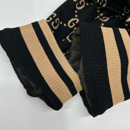 GUCCI GG Monogram Sweatpants Black Sweatshirt Size S
