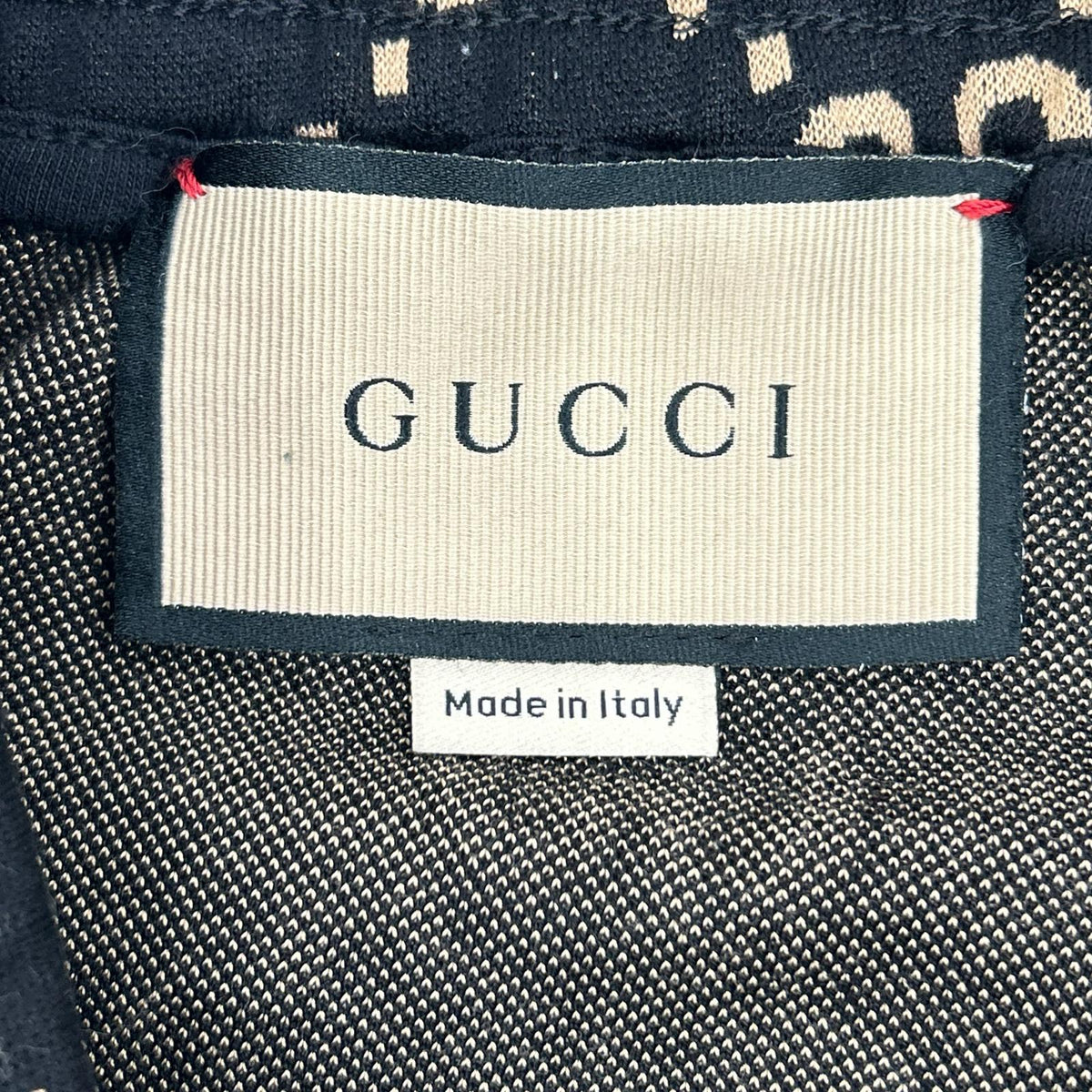 GUCCI GG Monogram Sweatpants Black Sweatshirt Size S