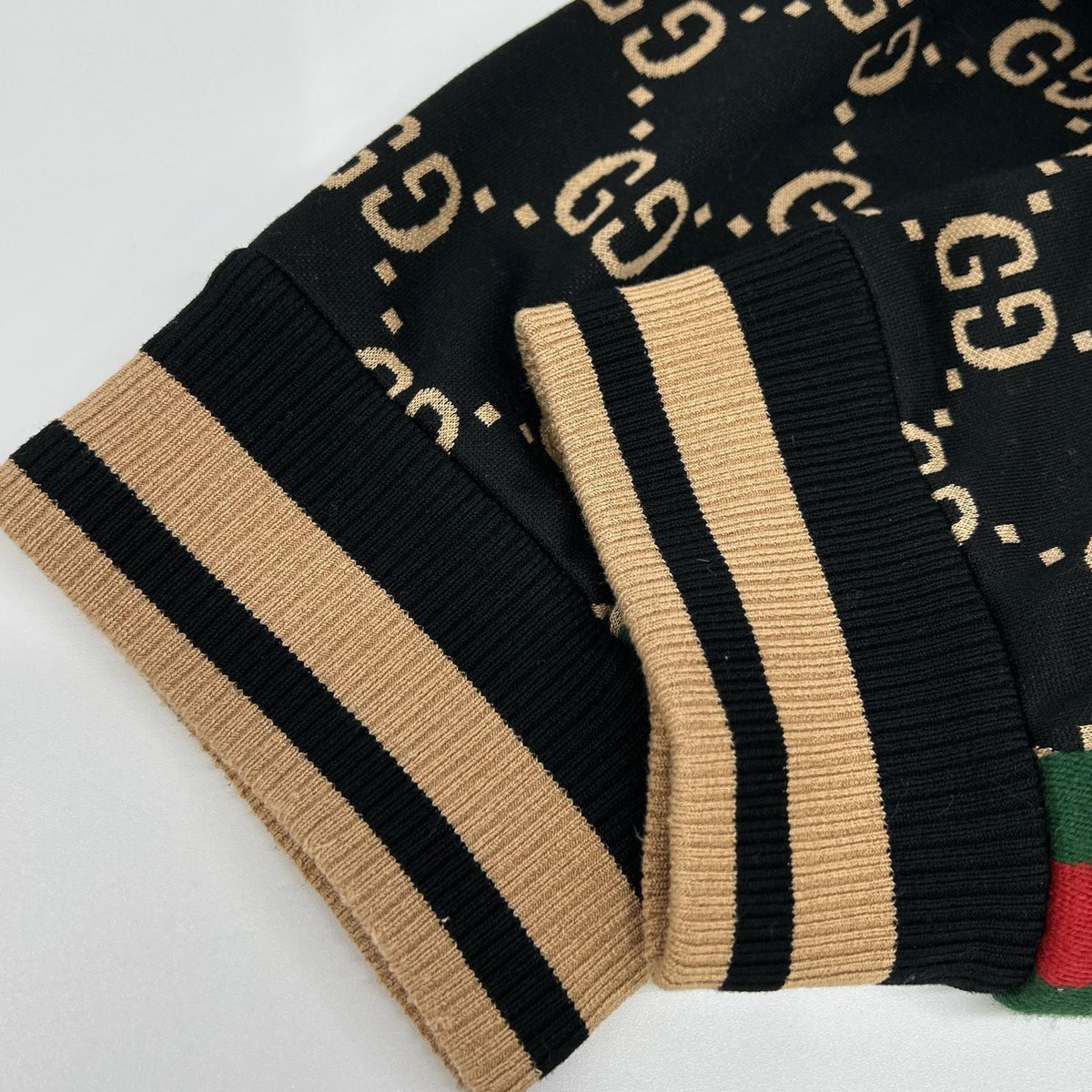 GUCCI GG Monogram Sweatpants Black Sweatshirt Size S