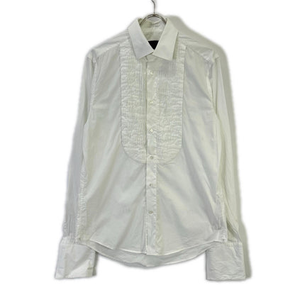 LOUIS VUITTON White Cotton Dress Shirt Size 40