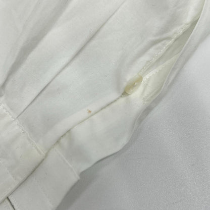 LOUIS VUITTON White Cotton Dress Shirt Size 40