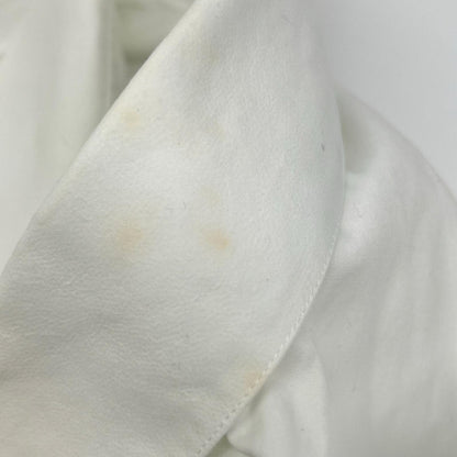 LOUIS VUITTON White Cotton Dress Shirt Size 40
