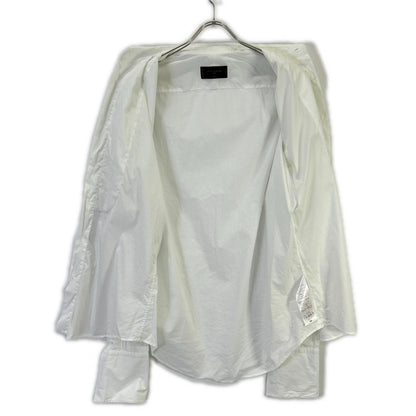LOUIS VUITTON White Cotton Dress Shirt Size 40