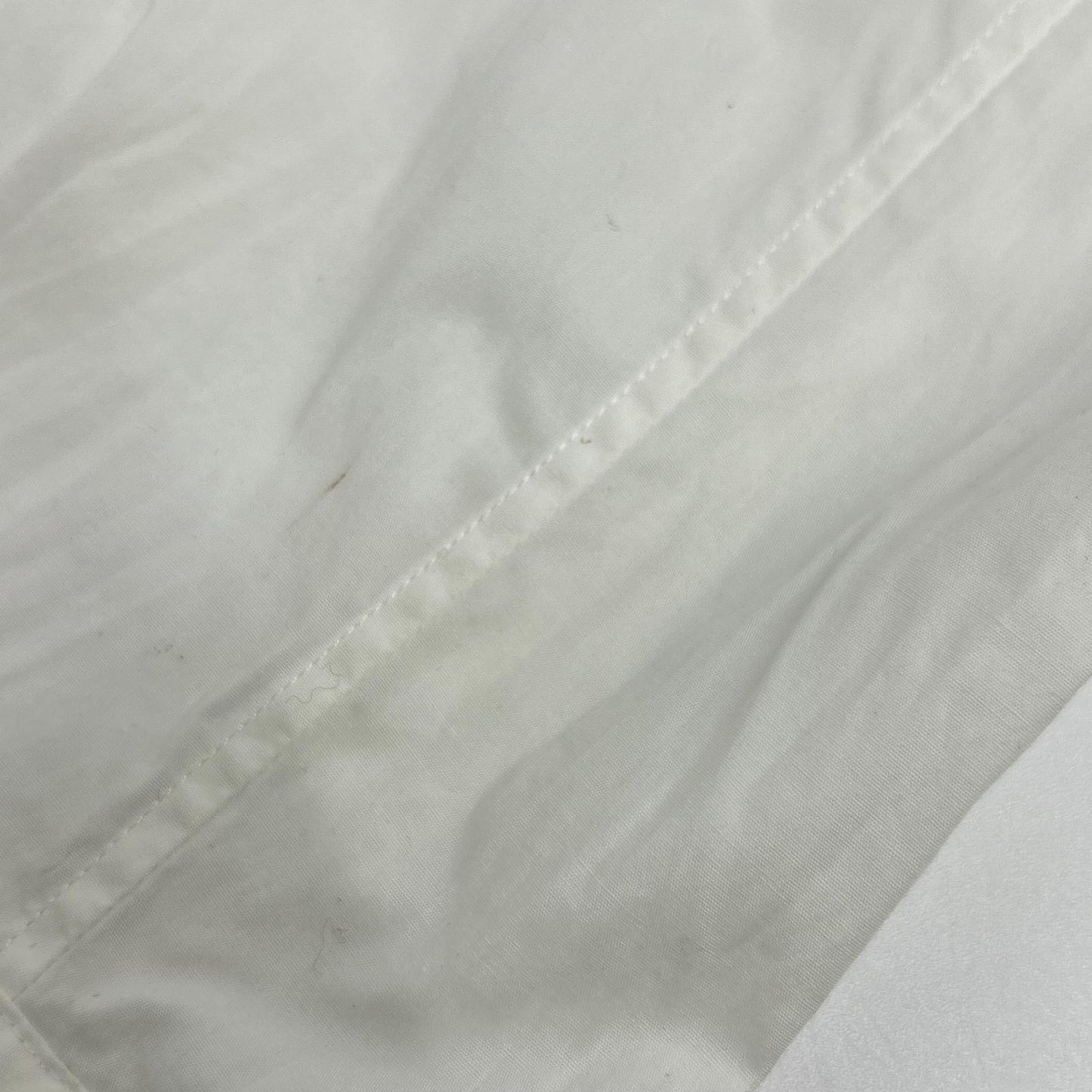 LOUIS VUITTON White Cotton Dress Shirt Size 40
