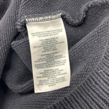 RRL Navy Cotton Shawl Collar Sweatshirt Size L