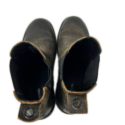 DIESEL Brown D-Throuper CB Side Gore Boots Size EU 44