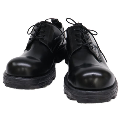 DIESEL D-HAMMER SH Leather Lace-Up Shoes Black Size 28.5