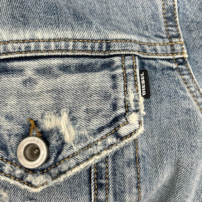 DIESEL Indigo Blue Denim Jacket Size L