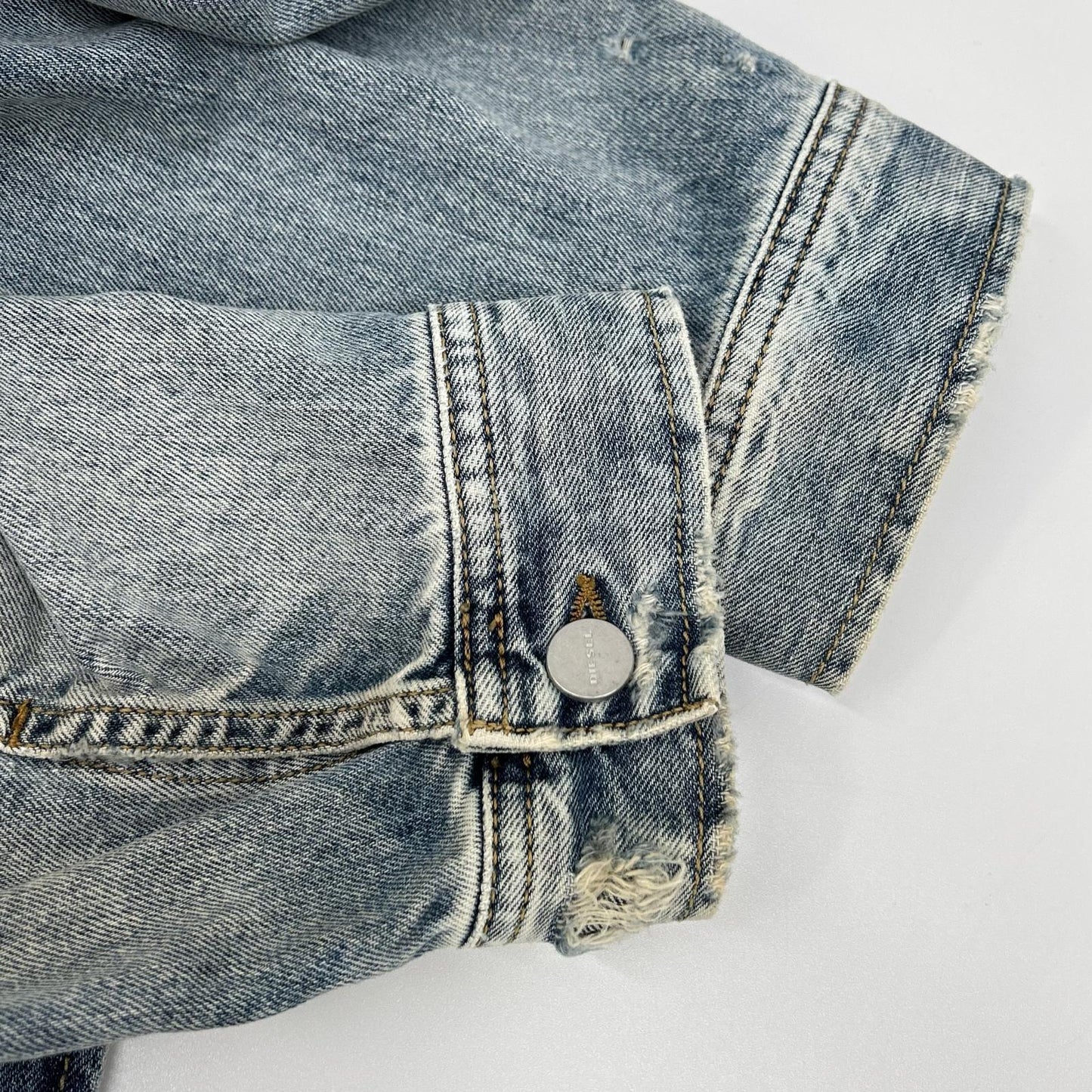 DIESEL Indigo Blue Denim Jacket Size L