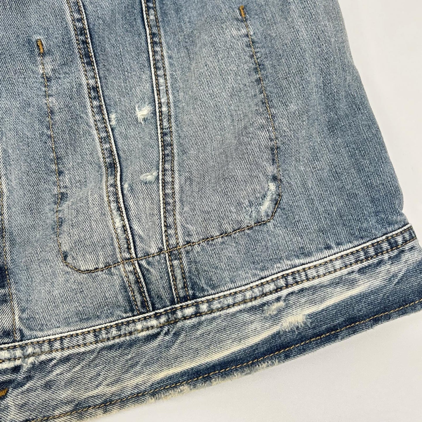 DIESEL Indigo Blue Denim Jacket Size L