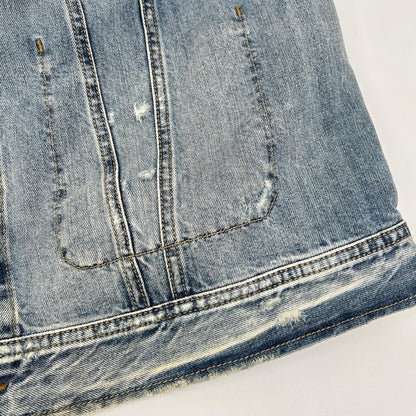 DIESEL Indigo Blue Denim Jacket Size L