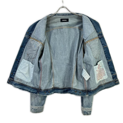 DIESEL Indigo Blue Denim Jacket Size L