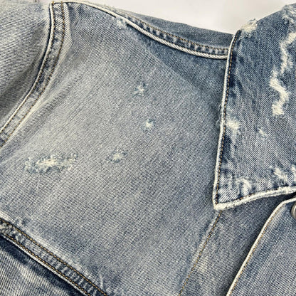 DIESEL Indigo Blue Denim Jacket Size L