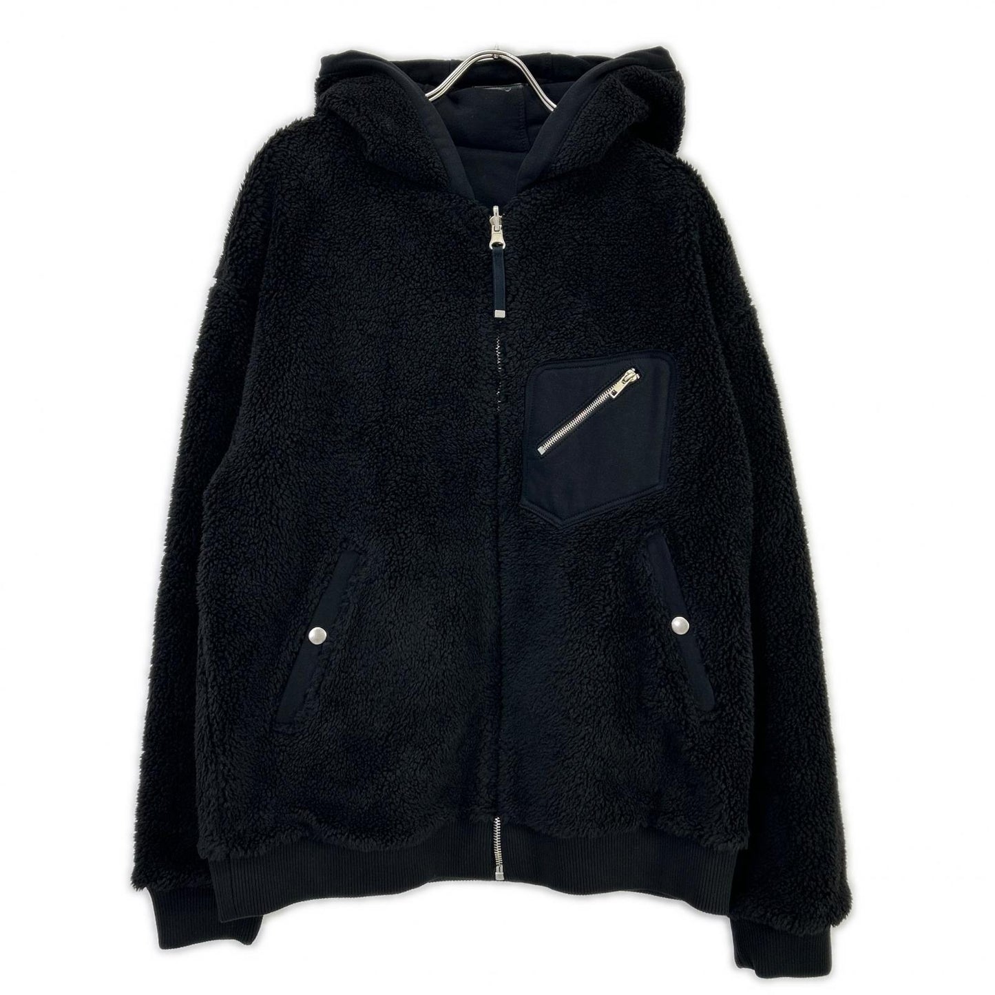 DIESEL BlackGold Full-Zip Reversible Jacket Black Size L