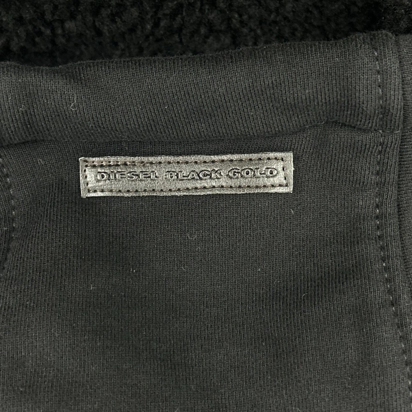 DIESEL BlackGold Full-Zip Reversible Jacket Black Size L