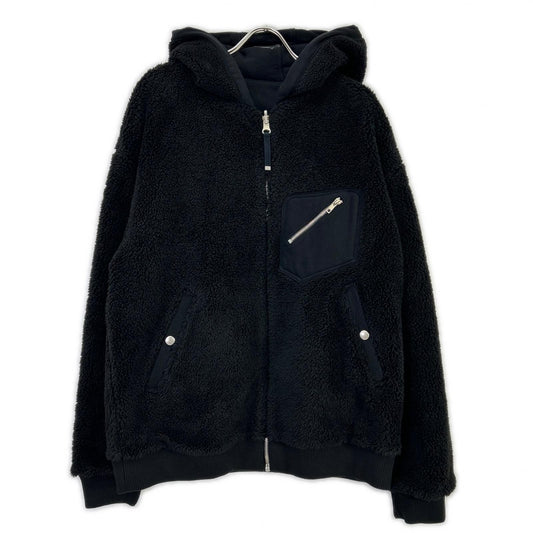 DIESEL BlackGold Full-Zip Reversible Jacket Black Size L