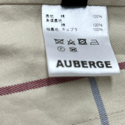 AUBERGE Brilla per il gusto Single Raglan Coat Beige Size 38