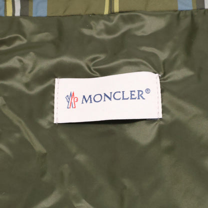 MONCLER CAMICIA Zip Nylon Shirt Jacket Blue Green Size S