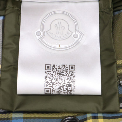 MONCLER CAMICIA Zip Nylon Shirt Jacket Blue Green Size S