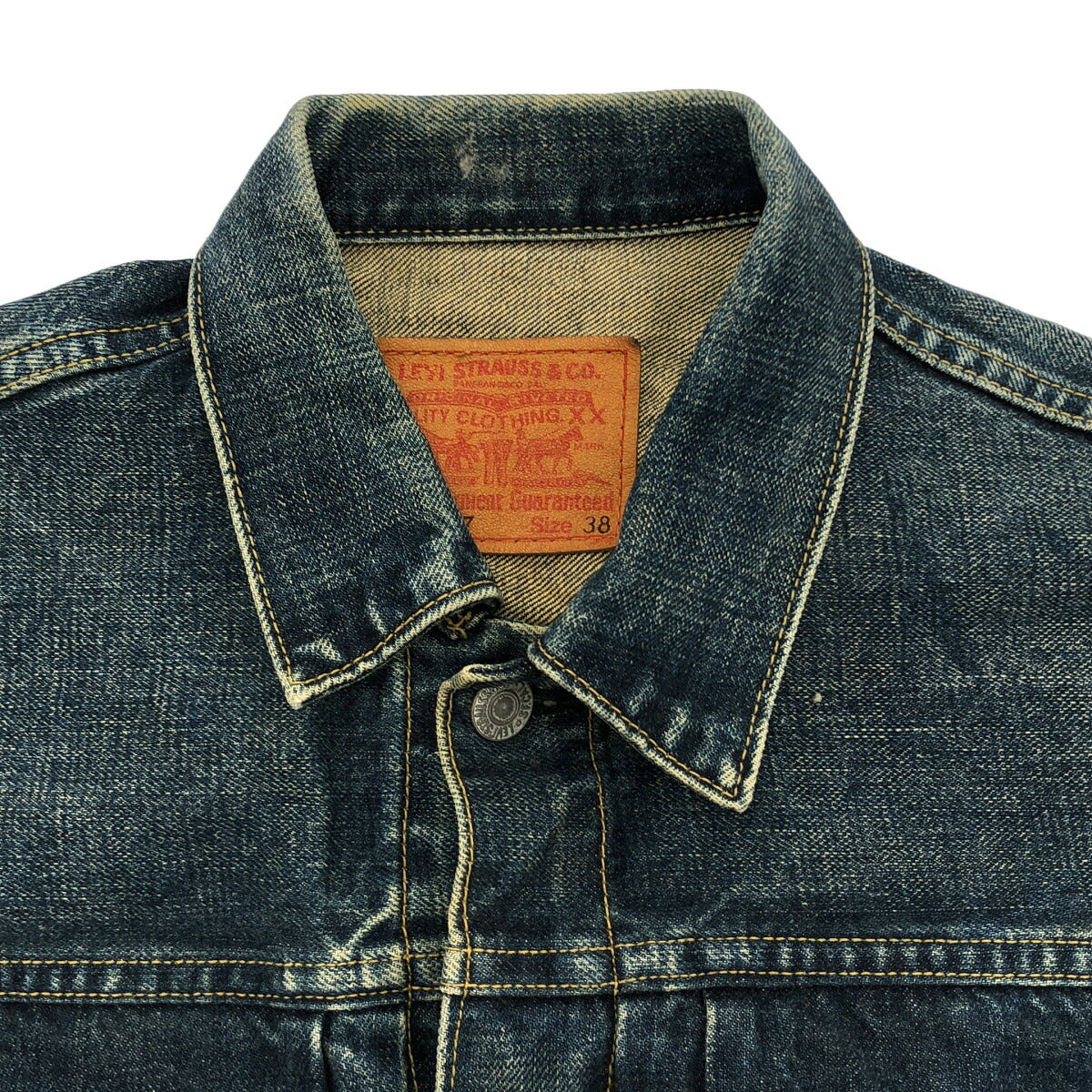 LEVI'S 71507 2nd Type Denim Jacket Size 38
