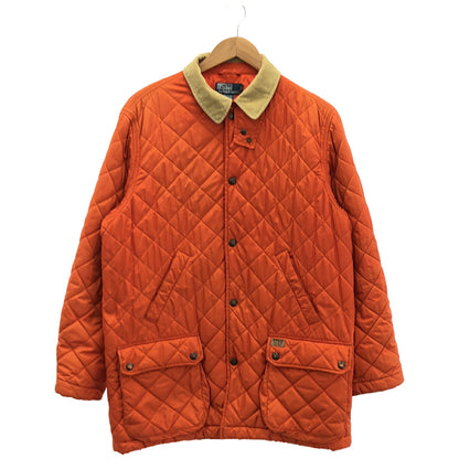 POLObyRalphLauren 90s Orange Quilted Jacket Size M