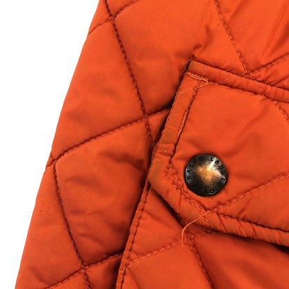 POLObyRalphLauren 90s Orange Quilted Jacket Size M
