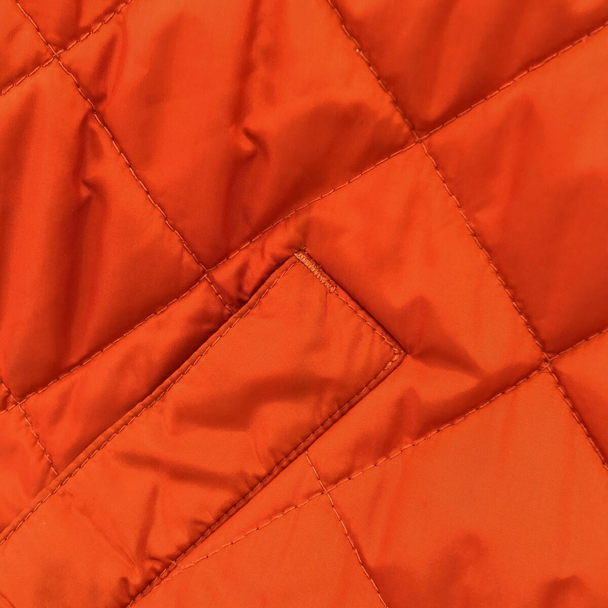 POLObyRalphLauren 90s Orange Quilted Jacket Size M