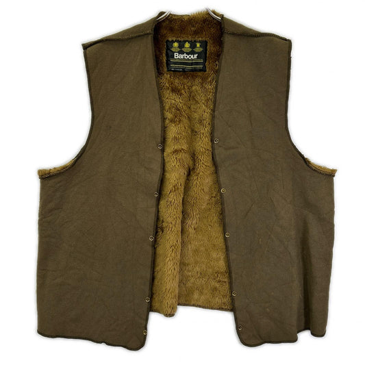 Barbour Brown Boa Fleece Liner Vest