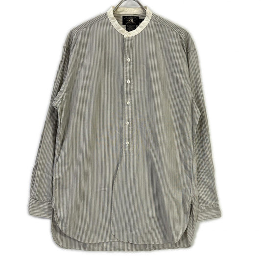 RRL 90s Three-Star Tag Striped Shirt Size S