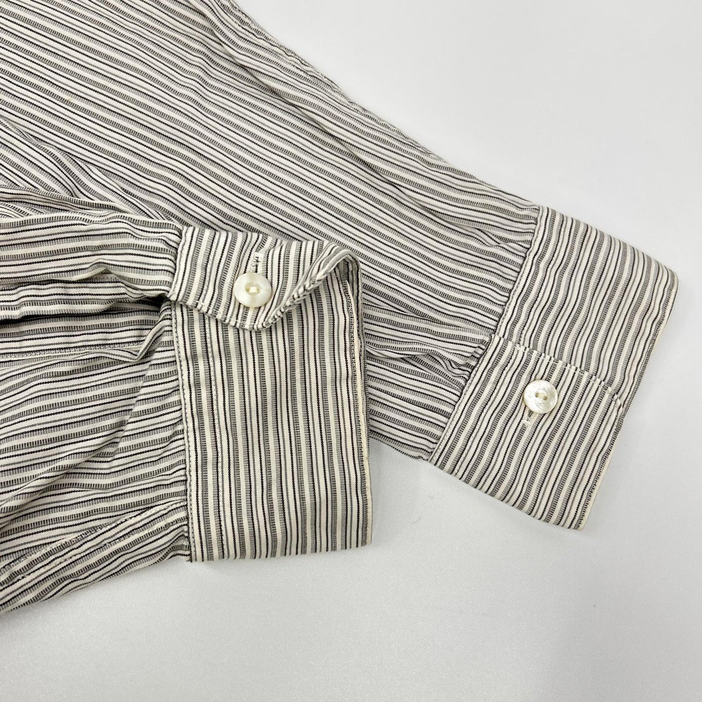 RRL 90s Three-Star Tag Striped Shirt Size S