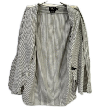RRL 90s Three-Star Tag Striped Shirt Size S