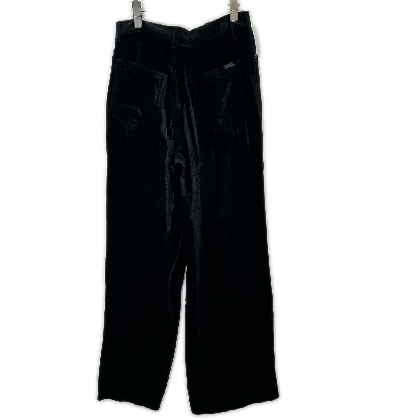 SAINT LAURENT PARIS 23AW Velvet Wide Pants Size 28