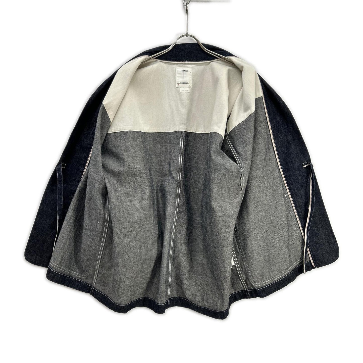 VISVIM 21SS KIYARI Unwashed Denim Jacket Size 1