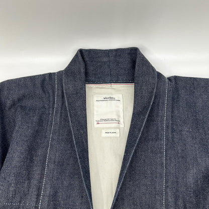 VISVIM 21SS KIYARI Unwashed Denim Jacket Size 1