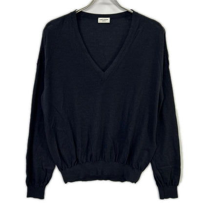SAINT LAURENT PARIS 22 Wool Silk Knit Sweater Size M