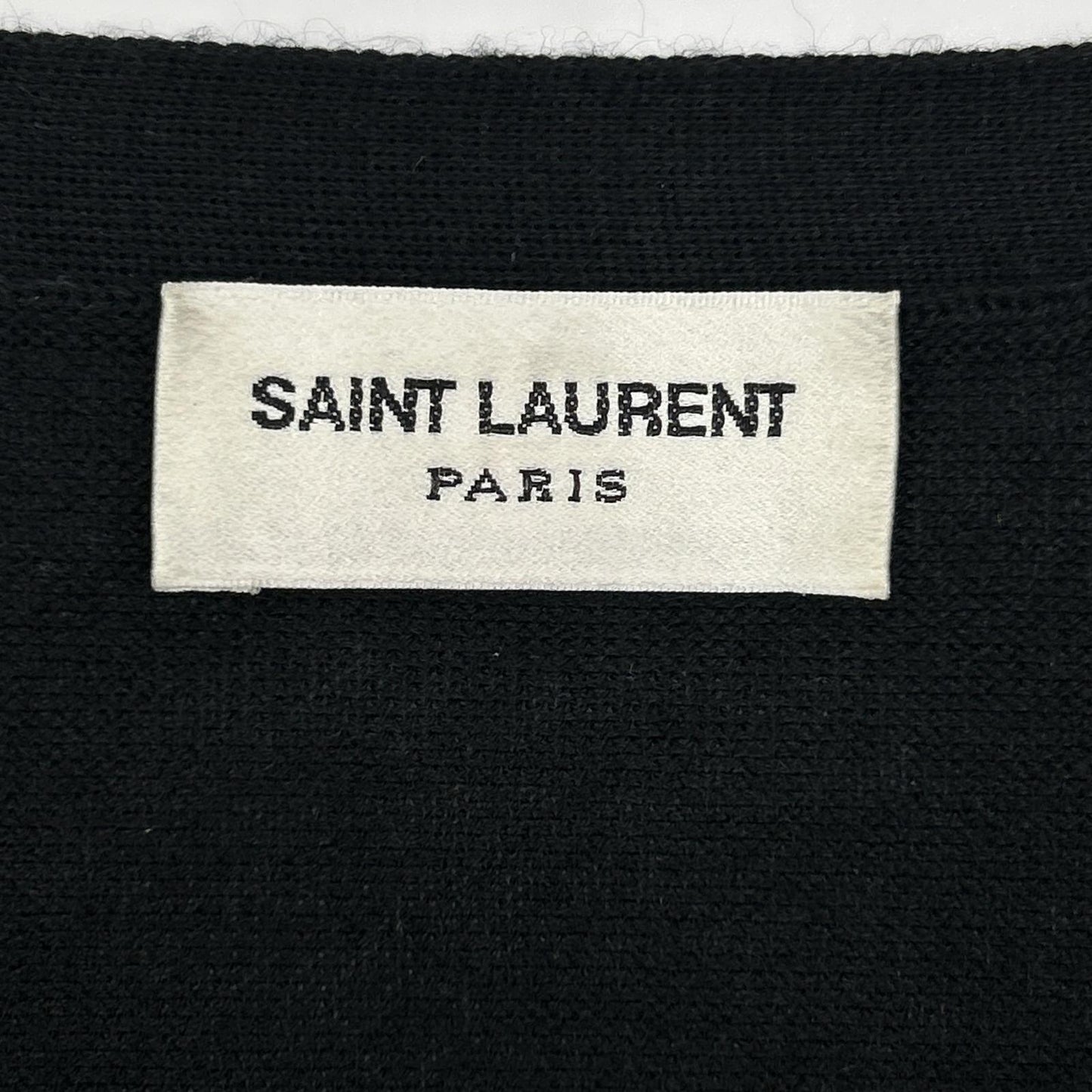 SAINT LAURENT PARIS 22 Wool Silk Knit Sweater Size M
