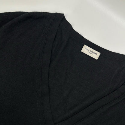 SAINT LAURENT PARIS 22 Wool Silk Knit Sweater Size M