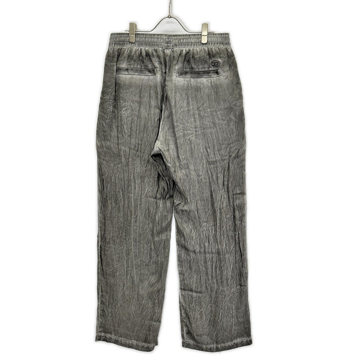 DIESEL P-LEON Garment Dye Acetate Twill Track Pants Sweatpants Size L