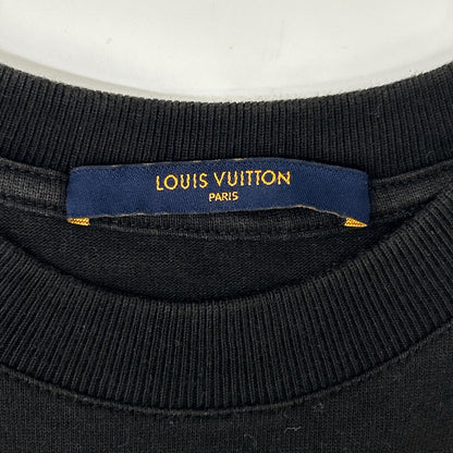 LOUIS VUITTON 19AW Back Flower Print T-Shirt Size XS
